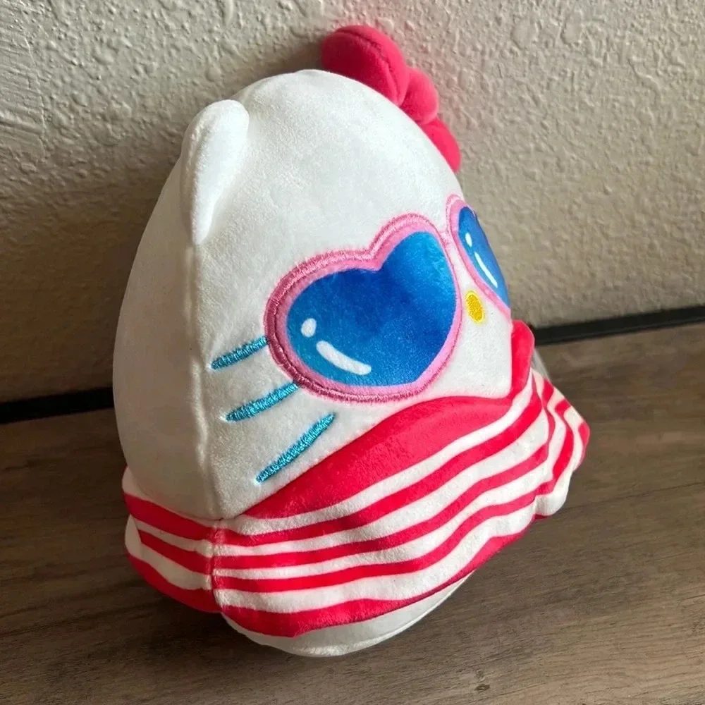 🦖🩷6.5” Squishmallow Sanrio Hello Kitty and Friends. Bathing Suit Summer